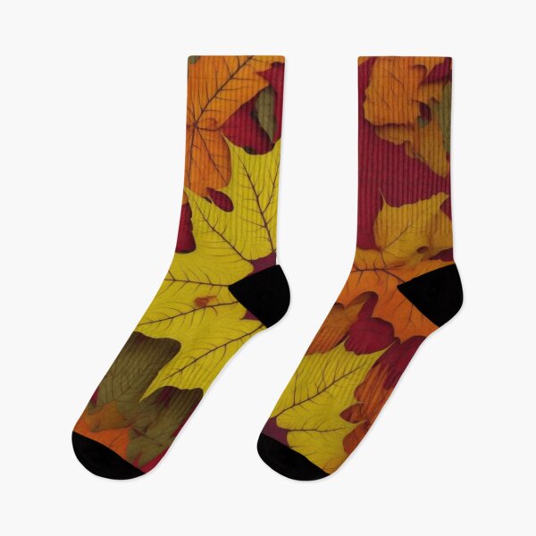 Item preview, A kaleidoscope of vibrant autumn leaves designed and sold by likbatonboot.