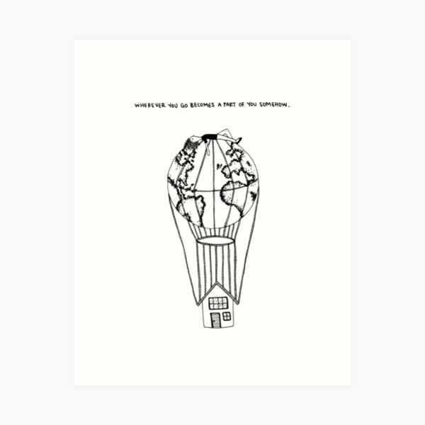 a part of you Art Print