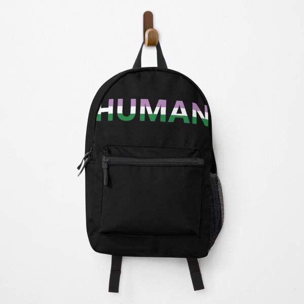 Item preview, HUMAN with Gender Queer Flag designed and sold by Storm4Clo.