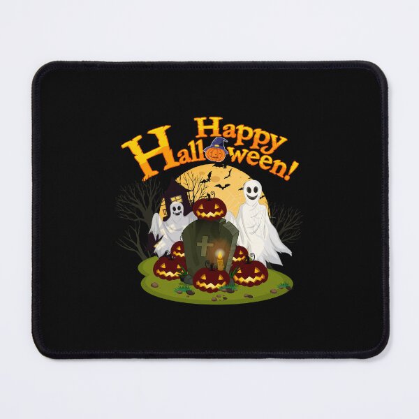 Artikelvorschau, happy Halloween with jack-o'-lantern graveyard entworfen und verkauft von quanlh.
