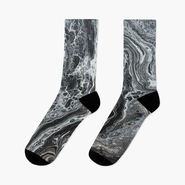 Item preview, BLACK AND WHITE POUR designed and sold by BridgetBresser.