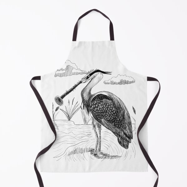 Item preview, symphonic heron designed and sold by sophiToon.