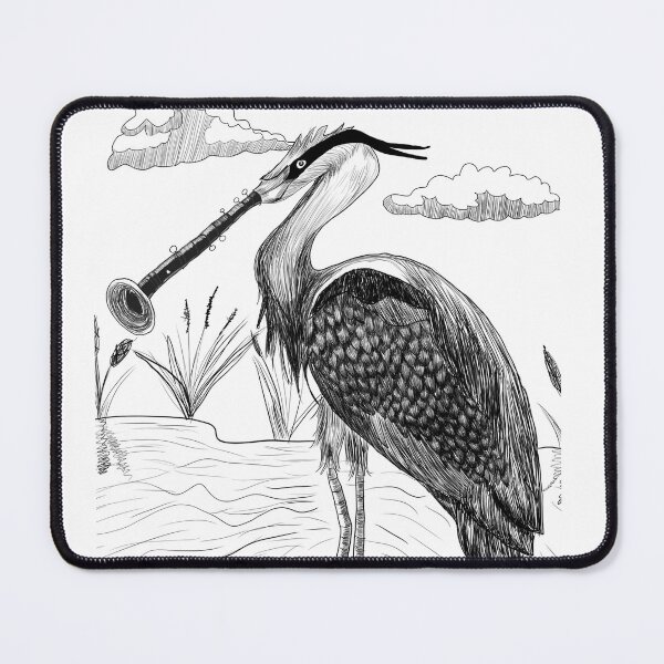 Item preview, symphonic heron designed and sold by sophiToon.