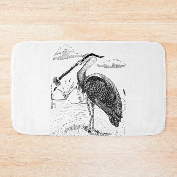Item preview, symphonic heron designed and sold by sophiToon.