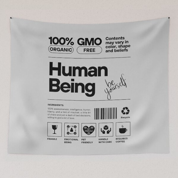 Item preview, HUMAN BEING designed and sold by LoujosDesign.
