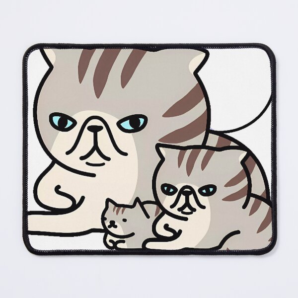 Item preview, cat family designed and sold by Alexklim82.