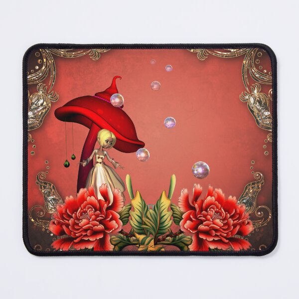 Item preview, Cute fairy with wonderful flowers designed and sold by nicky2342.
