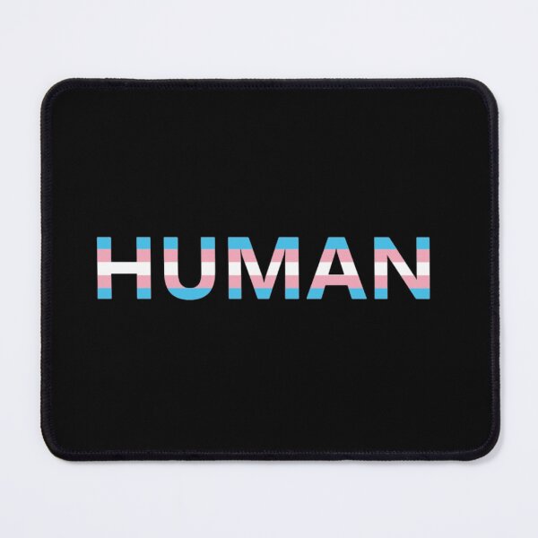 Item preview, HUMAN with Transgender Flag designed and sold by Storm4Clo.