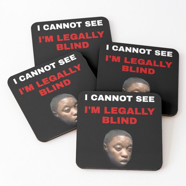 Item preview, I'm legally blind  designed and sold by Guiltygraphics.