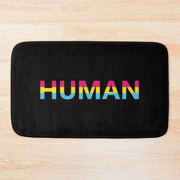 Item preview, HUMAN with Pansexual Flag designed and sold by Storm4Clo.