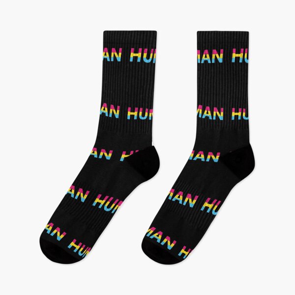 Item preview, HUMAN with Pansexual Flag designed and sold by Storm4Clo.