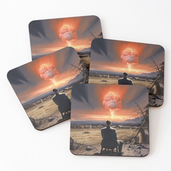 Item preview, Oppenheimer watching the atom bomb explosion designed and sold by titur.