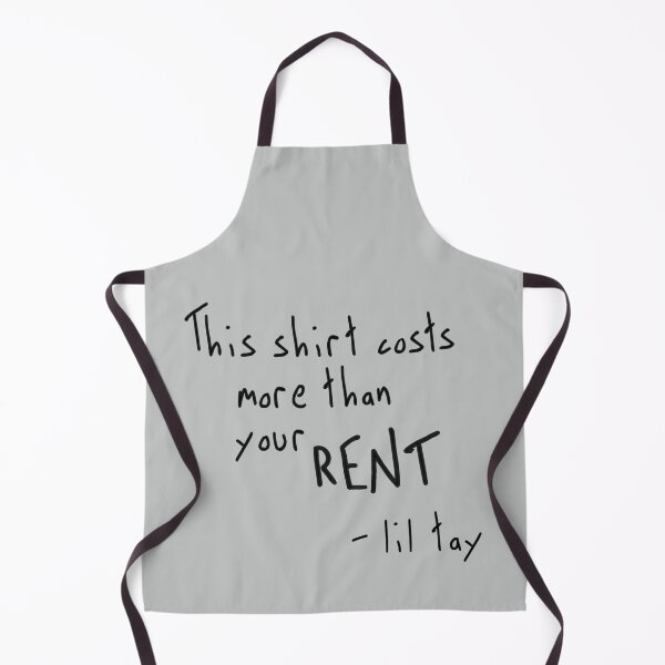 Item preview, LiL Tay brings you the classic rent statement, perfect for a t-shirt as cool is here designed and sold by lil tay .