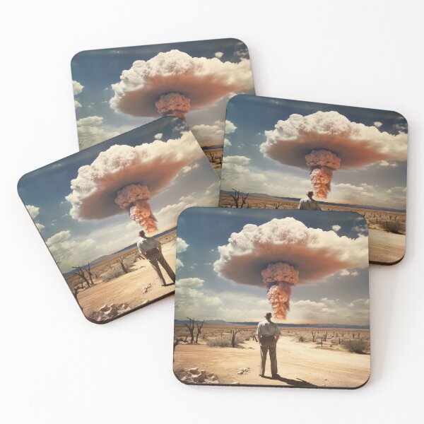 Item preview, Oppenheimer and atom bomb designed and sold by titur.