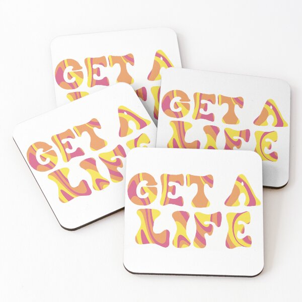 Item preview, Get a Life Funky Quote designed and sold by art-by-enc.