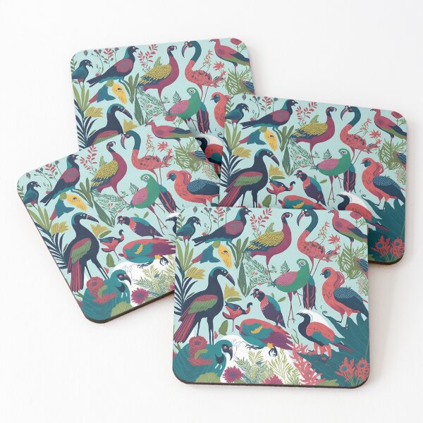 Item preview, Birds Feathered Friends Art designed and sold by Glitchart66.