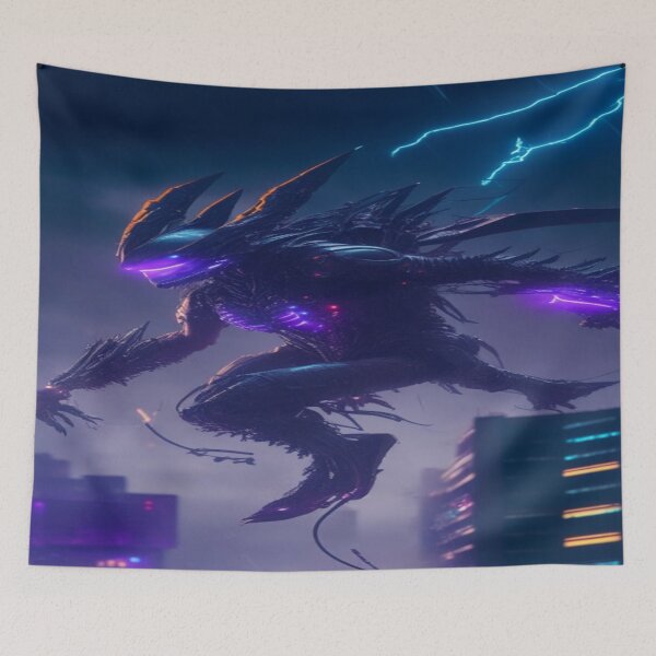 Item preview, Cybermonster Sighting #4 designed and sold by SparkedVisions.