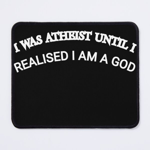 Item preview, I was atheist designed and sold by Guiltygraphics.