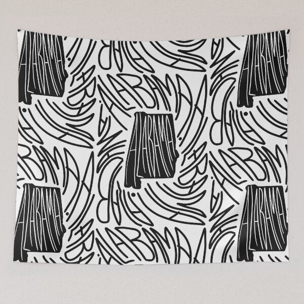 Item preview, Alabama State - AL Map and Flag - USA America State designed and sold by Ranggasme.