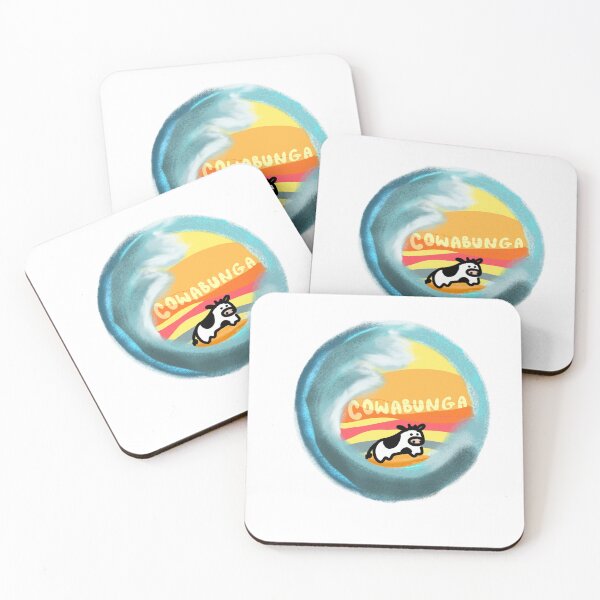 Item preview, Cowabunga Cow Surf designed and sold by Hanasroad.