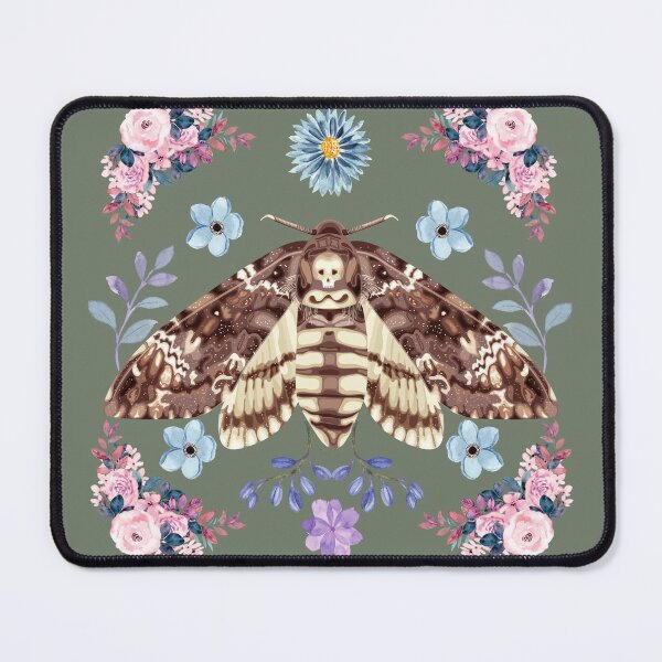 Item preview, Deaths Head Moth Forest Symmetry designed and sold by Ashley Gagnon.