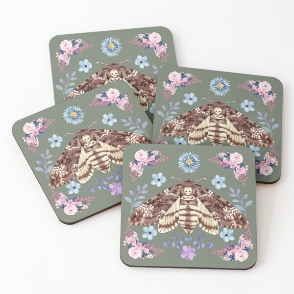 Item preview, Deaths Head Moth Forest Symmetry designed and sold by Ashley Gagnon.