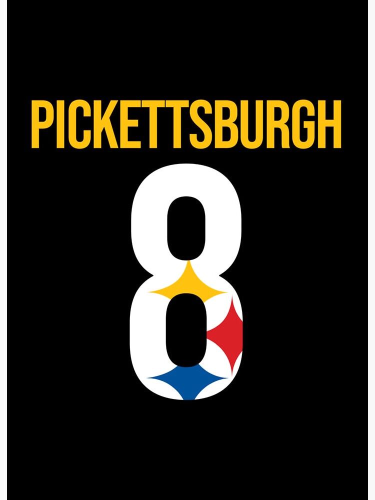 Kenny Pickett football Paper Poster Steelers 5 - Kenny Pickett - Sticker