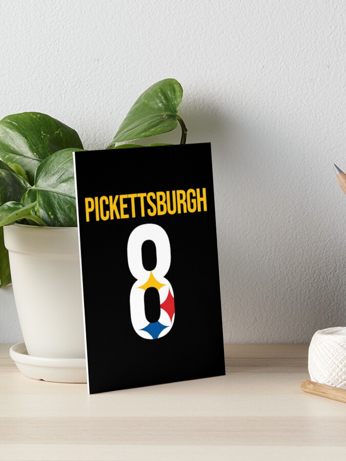 Kenny Pickett Pittsburgh Steelers Pickettsburgh Long Short Sleeve T-Shirt