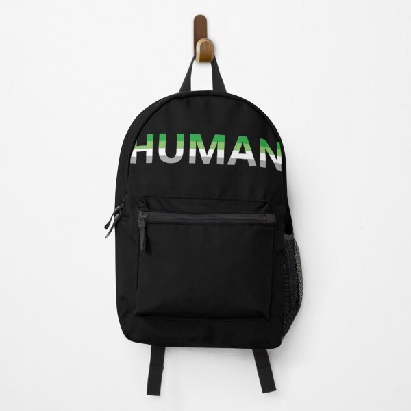 Item preview, HUMAN with Aromantic Flag designed and sold by Storm4Clo.