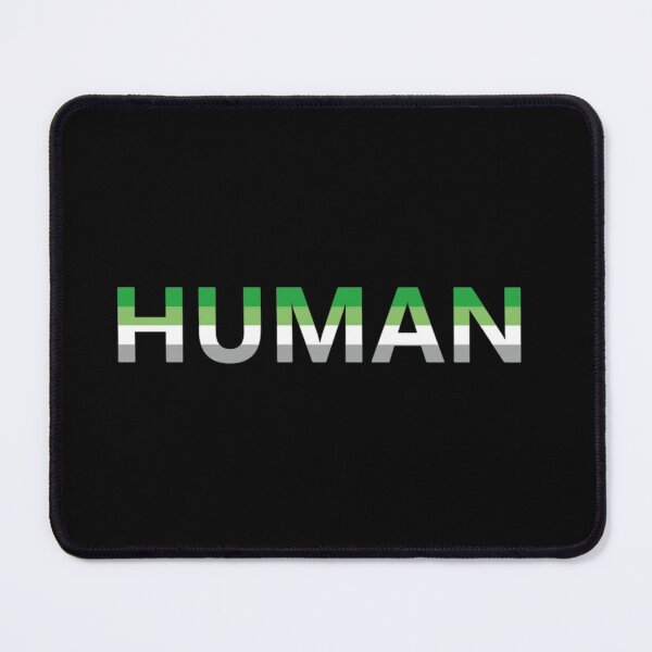 Item preview, HUMAN with Aromantic Flag designed and sold by Storm4Clo.