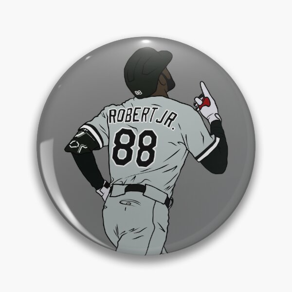 Luis Robert Jersey Sticker Sticker for Sale by mariettakriiut