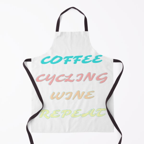Item preview, Coffee Cycling Wine Repeat - Fun Coffee Lover's Design designed and sold by GURUMAD.