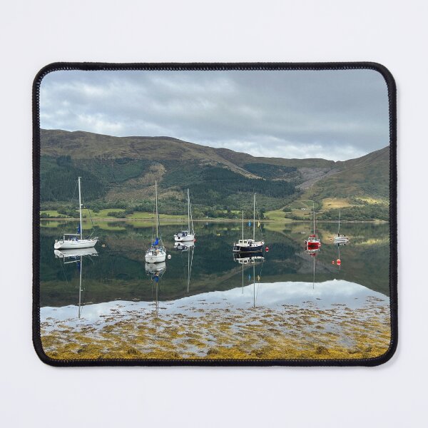 Item preview, Boats and reflections, Scotland designed and sold by Sally Darlison.