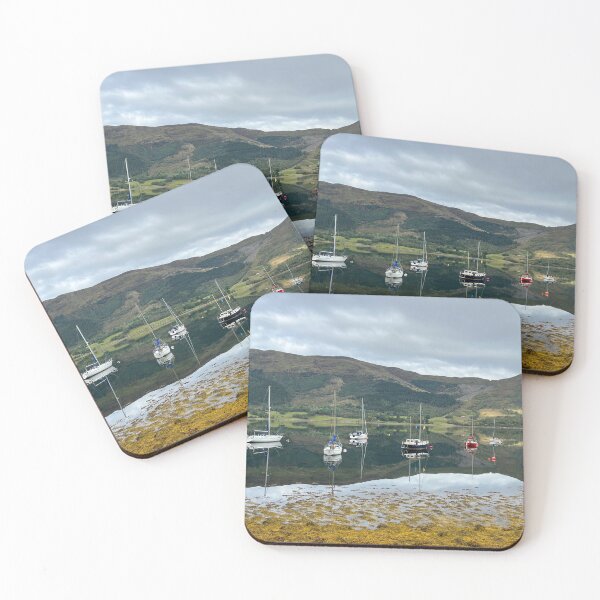 Item preview, Boats and reflections, Scotland designed and sold by Sally Darlison.