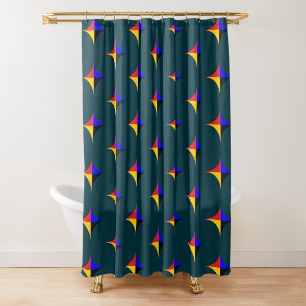 Libin Pittsburgh Here We Go Steelers Football Shower Curtain 66x72 inch 