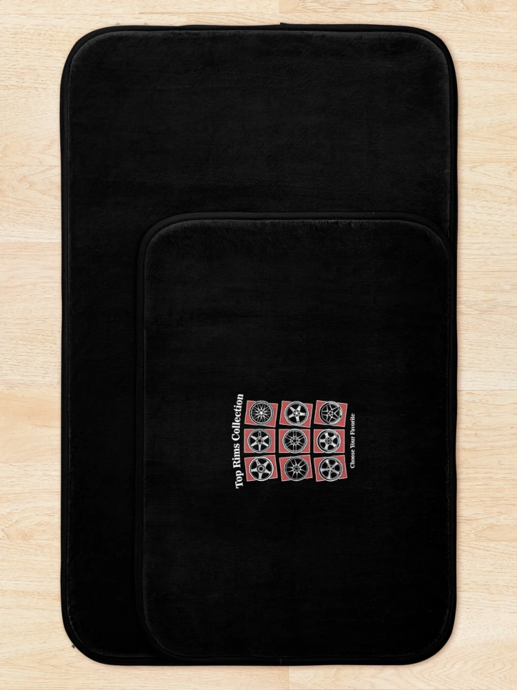 Thumbnail 5 of 6, Bath Mat, Top Rims Collection designed and sold by Short-Shift.
