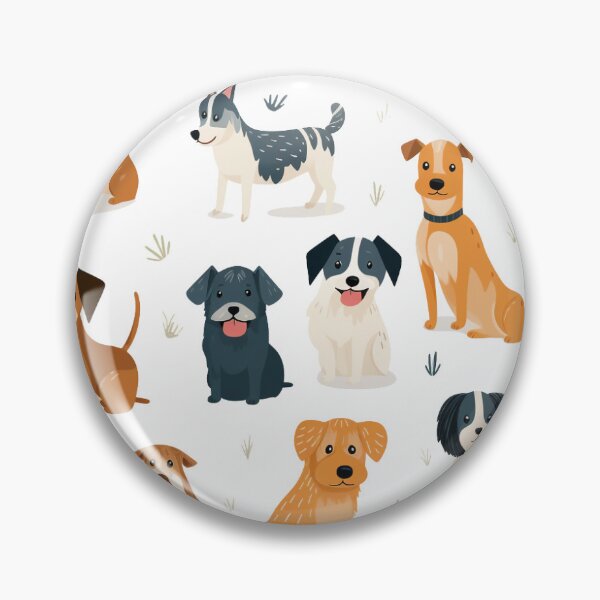 Item preview, Cartoon Dogs  designed and sold by backyardmade.