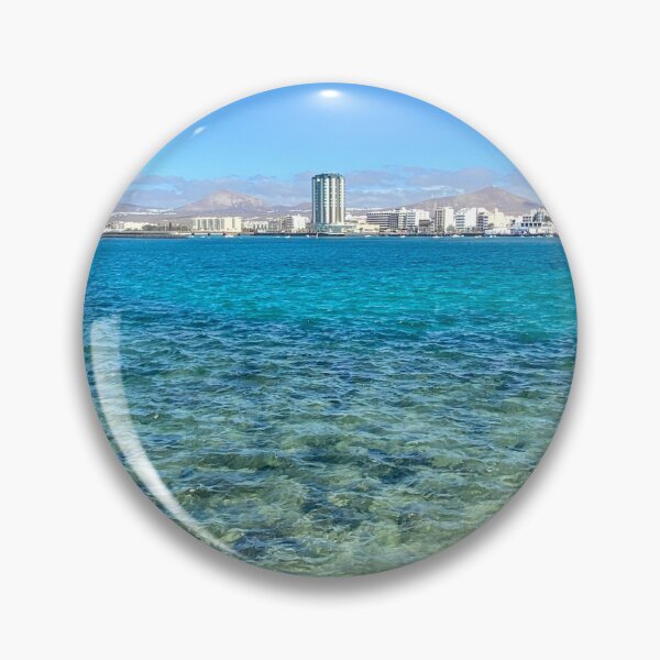 Item preview, Arrecife City Capital Lanzarote Island Canary Islands Ocean View designed and sold by SmileMoreAgain.
