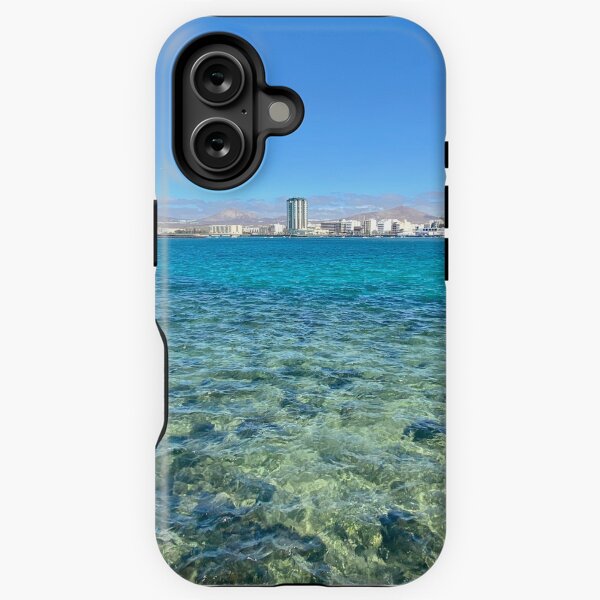 Vista previa del artículo con la obra «Arrecife Ciudad Capital Lanzarote Isla Canarias Ocean View», diseñado y vendido por SmileMoreAgain.