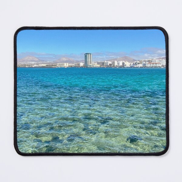 Item preview, Arrecife City Capital Lanzarote Island Canary Islands Ocean View designed and sold by SmileMoreAgain.