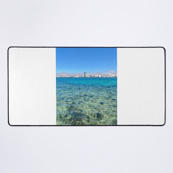 Item preview, Arrecife City Capital Lanzarote Island Canary Islands Ocean View designed and sold by SmileMoreAgain.