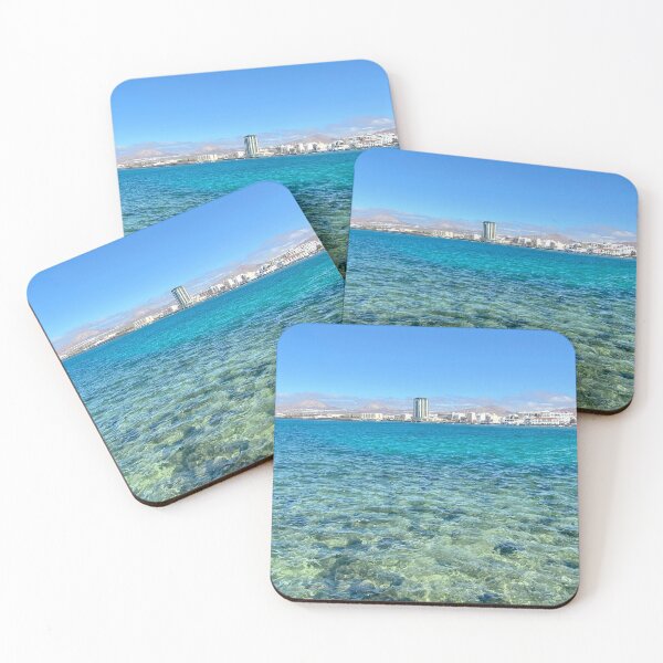 Item preview, Arrecife City Capital Lanzarote Island Canary Islands Ocean View designed and sold by SmileMoreAgain.