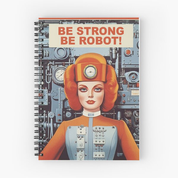 Item preview, "Be Strong, Be Robot" designed and sold by Robots-Retros.