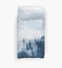 Foggy Forest Duvet Cover