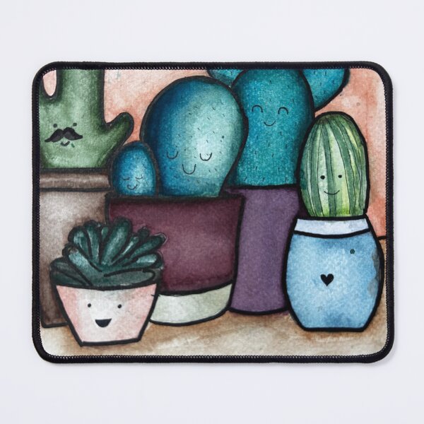 Item preview, Watercolour succulent art designed and sold by SharahKarthi.