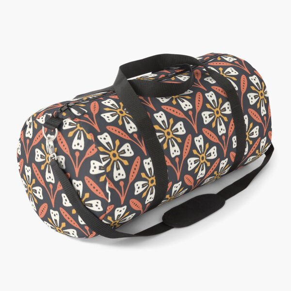 Item preview, KF 0076 F - Retro Vintage Flower 70s Modern Geometric Floral Pattern designed and sold by KhakiFinch.