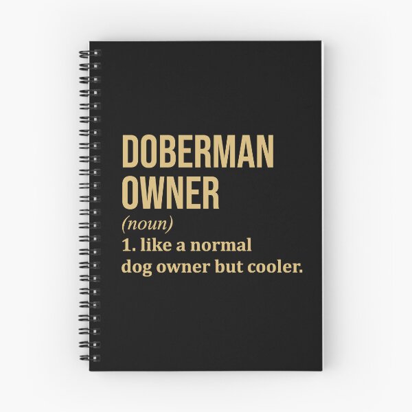 Item preview, Doberman Owner Definition in Gold designed and sold by XCIV.