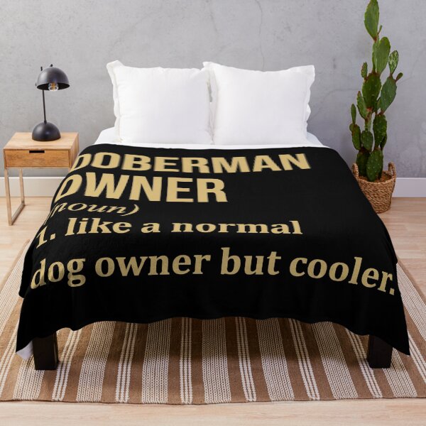 Item preview, Doberman Owner Definition in Gold designed and sold by XCIV.