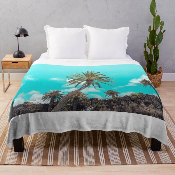 Item preview, Palm Trees Lanzarote (Los Jameos del Agua, Haria) Canary Islands Spain designed and sold by SmileMoreAgain.
