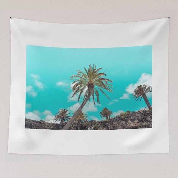 Item preview, Palm Trees Lanzarote (Los Jameos del Agua, Haria) Canary Islands Spain designed and sold by SmileMoreAgain.